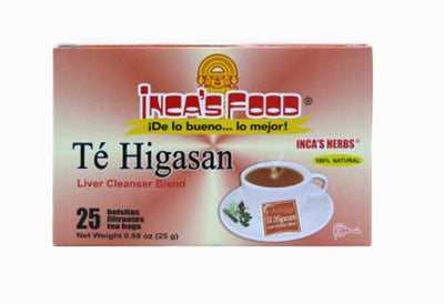 Box of té higasan tea bags