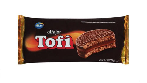 Tofi Negro Alfajor Net. Wt 276 gr