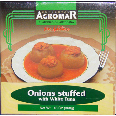 Agromar Cebollas Rellenas con Bonito 13 oz.