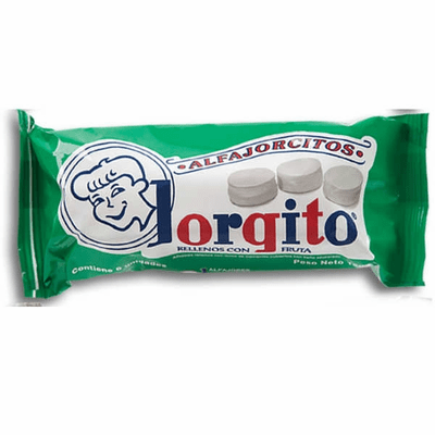 Alfajorcitos Jorgito Rellenos Con Fruta Net.Wt 5.47 oz