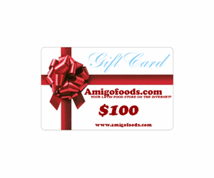 Amigofoods $100 E-Gift Certificate