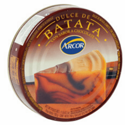 Dulce de Batata con Chocolate Arcor
