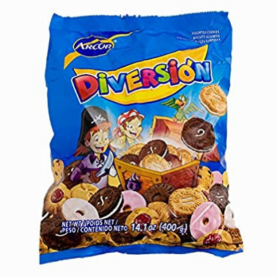 Arcor Galletas Surtido Diversion 400 grs