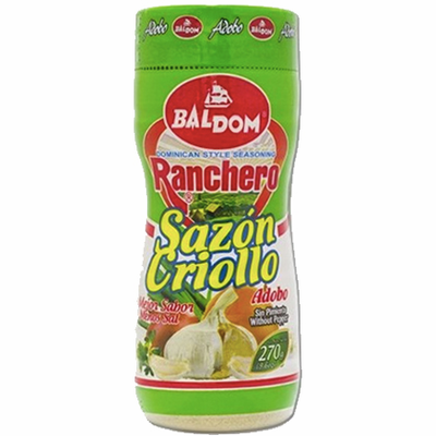 BALDOM Ranchero Adobo sin Pimienta 10 oz.