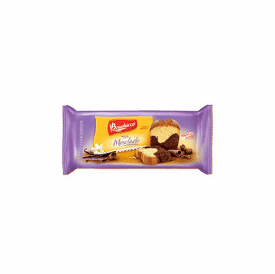 Bauducco Bolo Mesclado (Mixed Cake Chocolate and Vanilla Flavor) Package 220g