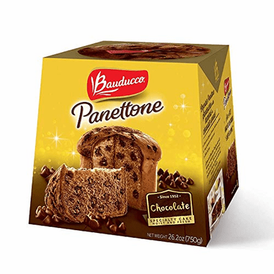 Bauducco Chocolate Panettone 750g/26.2 oz Bauducco Holiday Panettones
