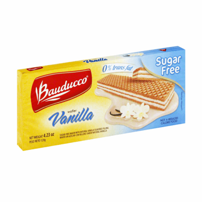 Bauducco Wafer Vanilla Sugar Free 4.23oz