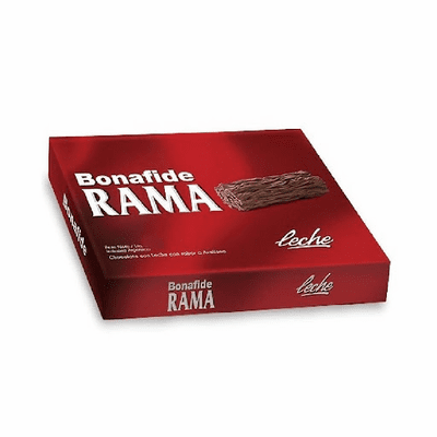 Bonafide Rama Milk Chocolate Flakes (Chocolate Con Leche Con Sabor A Avellana) Net.Wt 180Gr