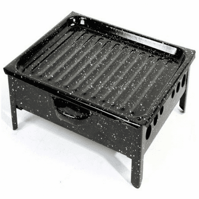 Brasero de Mesa Enlozado Argentina