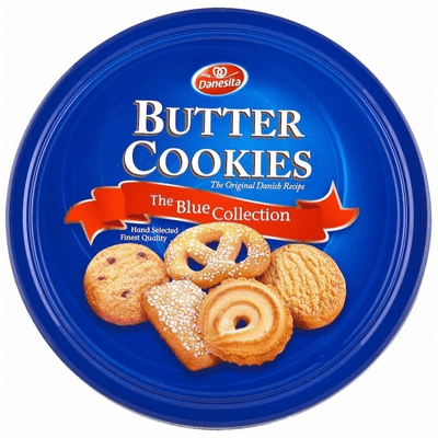 Butter Cookies The Blue Collection (The Original Danish Recipe) 340g