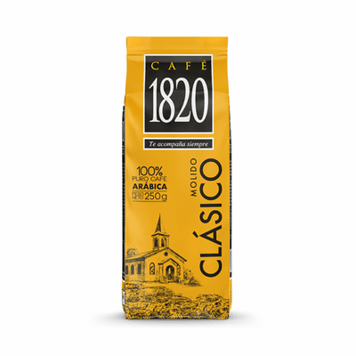 Cafe 1820 Molido Clasico Net.Wt 250 Gr
