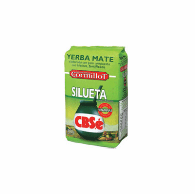 CBSé Silueta Yerba Mate 500 grs. CBSe Silueta Yerba Mate from Argentina