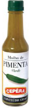 CEPERA Molho de Pimenta Verde 5oz (glass)