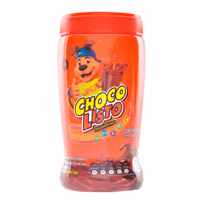 Choco Listo Bebida Instantanea de Chocolate ( Powder Mix to Prepare Instant Chocolate Drink ) NET WT 10.5oz (300g)