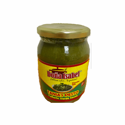 Dona Isabel Tanias Pesto Tallarin Verde Sauce Net.Wt 15 oz