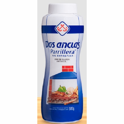 Dos Anclas Sal Parillera 500 gr. Dos Anclas Sal Parillera