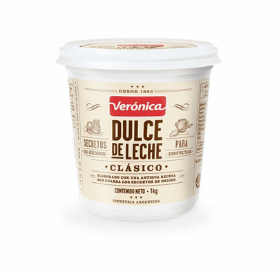 Dulce de Leche Veronica Clasico 1 kilo