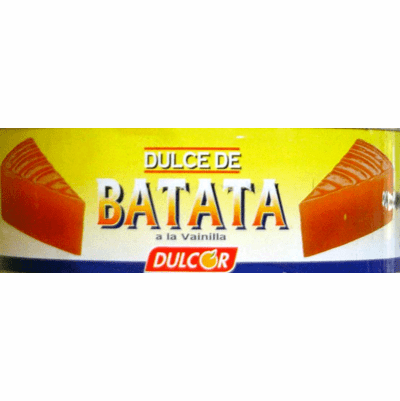 Dulcor / Esnaola Dulce Batata / Vainilla 11lbs