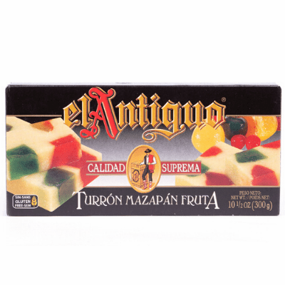 El Antiguo Turron Mazapan Fruta Net.Wt 7 oz