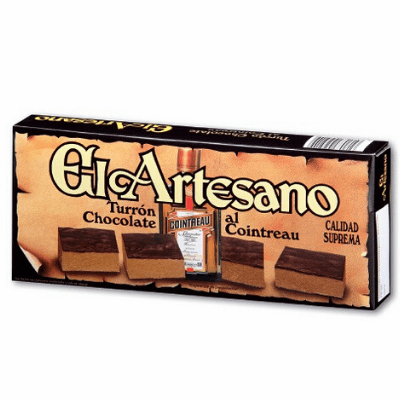 El Artesano Turrón Chocolate al Cointreau Calidad Suprema