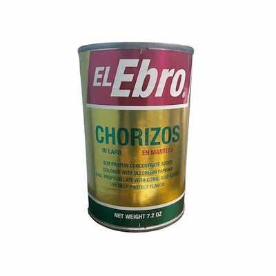 El Ebro Chorizos en Manteca 7.2 oz