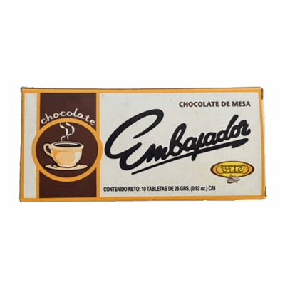 EMBAJADOR Chocolate de Mesa 260 grs.