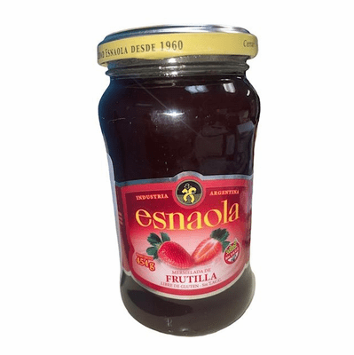 Esnaola Mermelada de Frutilla Net Wt 454 g