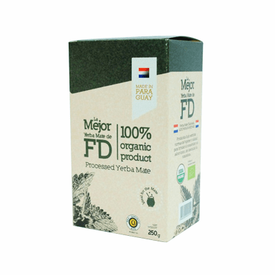 FD La Mejor Yerba Mate 100% Organico 500 gr