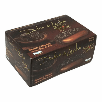 Felfort Dulce De Leche Bocadito De Chocolate Net.Wt 20 Units of 21Gr
