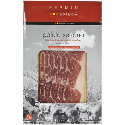 Fermin Lasca de Paleta de Jamon Serrano Lasqueado - Dry Cured Serrano Pork Shoulder
