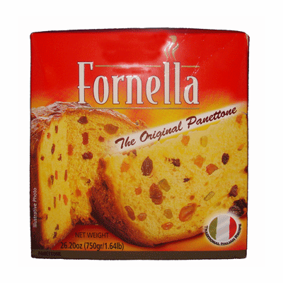 Fornella The Original Panettone 26.20 oz., (750 grs)