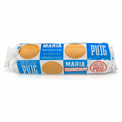 Galletas Puig Maria Net. Wt 165 g