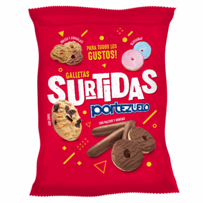 Galletas Surtidas Portezuelo Net.Wt 400 G