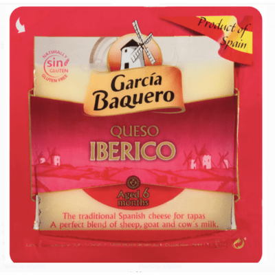 Garcia Baquero / Maese Miguel Queso Espanol Iberico (Hecho de una Mezcla de Leche de Vaca, Cabra y Oveja) en Cunas 5 oz.