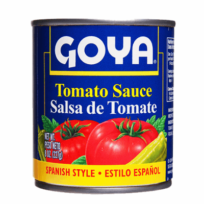 Goya Tomato Sauce ( Salsa De Tomate ) Net.Wt 8 oz