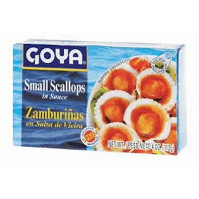 Goya Zamburiñas en Salsa 4oz