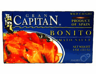 Gran Capitan Bonito en Tomate - Gran Capitan Tuna in Tomato Sauce