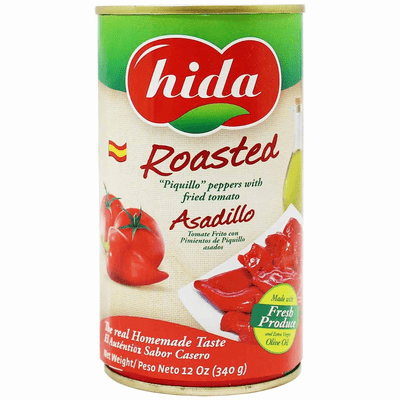 Hida Roasted Piquillo Peppers With Fried Tomato Net.Wt 340 Gr
