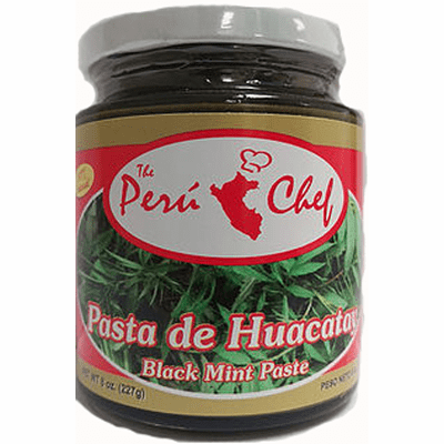 Huacatay Paste Peru Chef 8 oz. Huacatay Paste