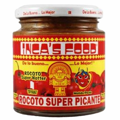 Inca Food Rocoto Super Hot Pepper Net.Wt 7.5 Oz