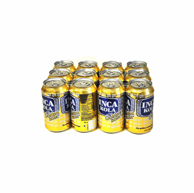 Inca Kola Peruvian Soda Cans