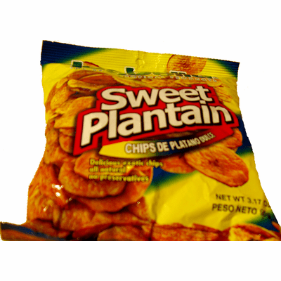 Mayte Sweet Plantain Chips 3 oz. (maduritos)
