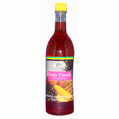 JAMAICAN COUNTRY STYLE ( JCS ) Fruit Punch Syrup 25.5 oz.