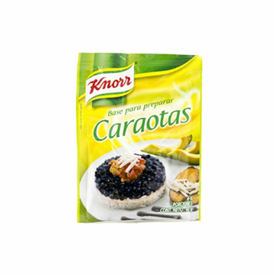 Knorr Tempero Base Para Preparar Caraotas Sachet 60 grs.