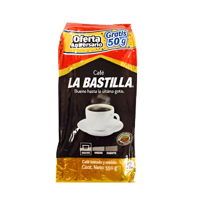 La Bastilla Café Colombiano Balanceado 500 grx