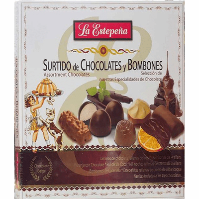 La Estepeña Surtido de Chocolates y Bombones (Assortment Chocolates) 310g