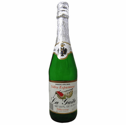 La Gaita Sidra (Sparkling Apple Drink) NET 23 oz