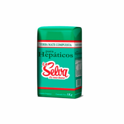 La Selva Yerba Mate Para Hepaticos 1 kg La Selva Para Hepaticos