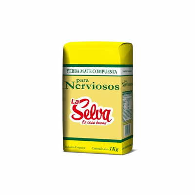La Selva Yerba Mate Para Nerviosos 1 kg La Selva Para Nerviosos
