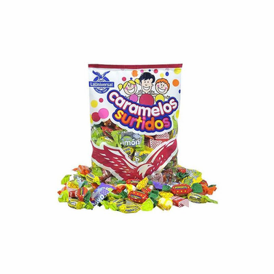 La Universal Caramelos Surtidos Net.Wt 14.81 oz ( 100 Units )